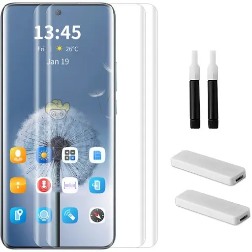 Захисне скло DK для Samsung Galaxy S20+ 4G/5G G985/G986 UV Curved 010063 clear 2 шт.