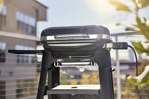 Гриль электрический Weber Lumin 1000 с подставкой черный (91010853) - фото 6