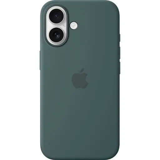 Чехол Silicone Case with MagSafe для Apple iPhone 16 Lake Green AAA [154515] - фото 1