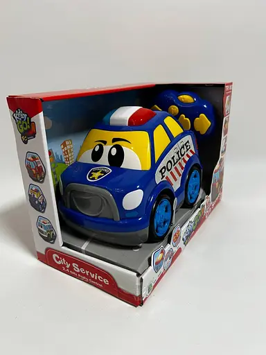 Машинка на радіокеруванні Kiddy Go "Поліція" зі світлом та звуком   - фото 2