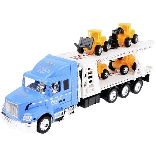 Игрушечный грузовик с платформой для машинок IM76C