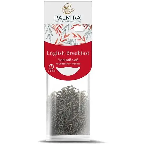 Чай чорний Palmira Англійський сніданок на чашку 10 шт - фото 1