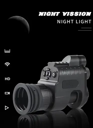 Тактический монокуляр ночного видения NV310S 850нм с красной точкой - фото 10