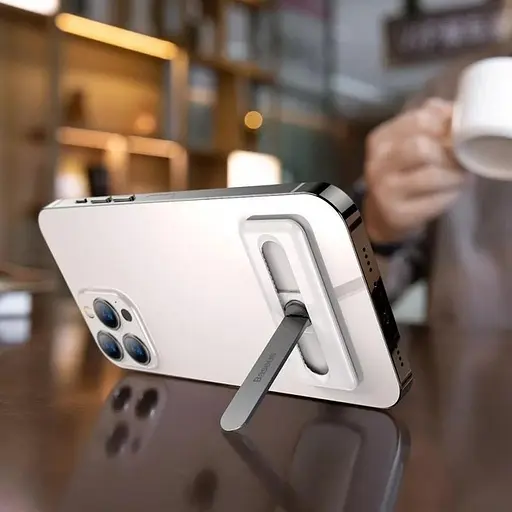 Держатель подставка Baseus Foldable Bracket (LUXZ000002) настольная белая - фото 5