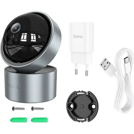 IP-камера відеоспостереження HOCO D5 Indoor PTZ HD camera EU - фото 7