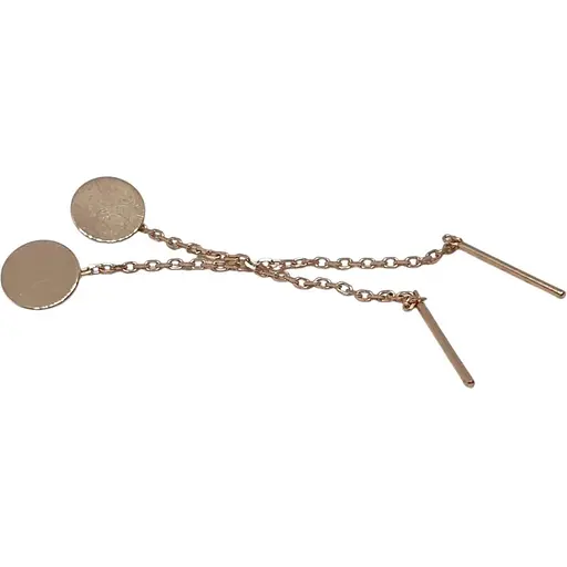 Золотые серьги-протяжки Favoritum. 210100