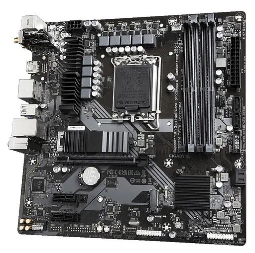 Материнская плата Gigabyte B760M DS3H AX DDR4 (B760M DS3H AX DDR4) (Socket 1700, Intel B760, Micro-ATX) - фото 2