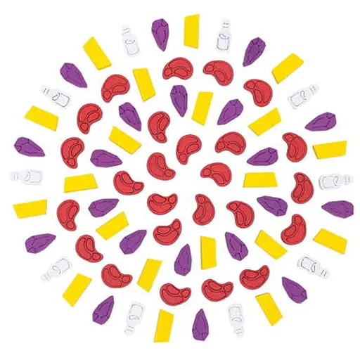 Аксесуар Tower Rex Токени ресурсів для гри Змієвир Wyrmspan укр. (8107) - фото 1