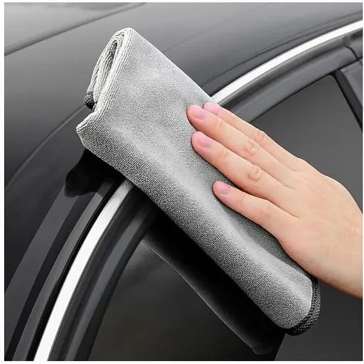 Микрофибра Baseus Easy life car washing towel 40x40 см Grey CRXCMJ-0G 2 шт. (59224) - фото 6