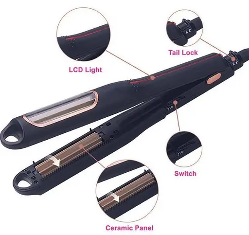 Плойка автоматичне гофре Automatic corn splint MX-486 обертовий ролик гофре терморегулятор кераміка - фото 6