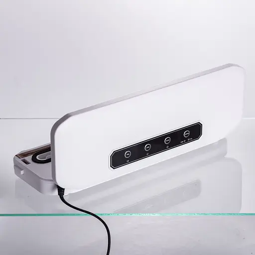 Вакууматор побутовий Yiwu для сухих та вологих продуктів 400 Вт вакуумний пакувальник 4 режими роботи + 10 пакетів Білий HP-11-17W - фото 8