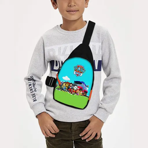 Сумка через плече дитяча Щенячий патруль 29х17 см сумка слінг для хлопчика (02289)