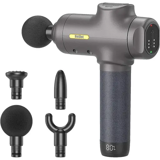 Массажный пистолет NetDot 2022 Deep Force Deep Fabric Percussion Muscle 11 мм