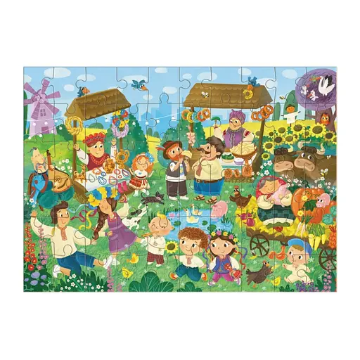 Пазл дитячий Сорочинський Ярмарок 300606, 60 елементів - фото 2