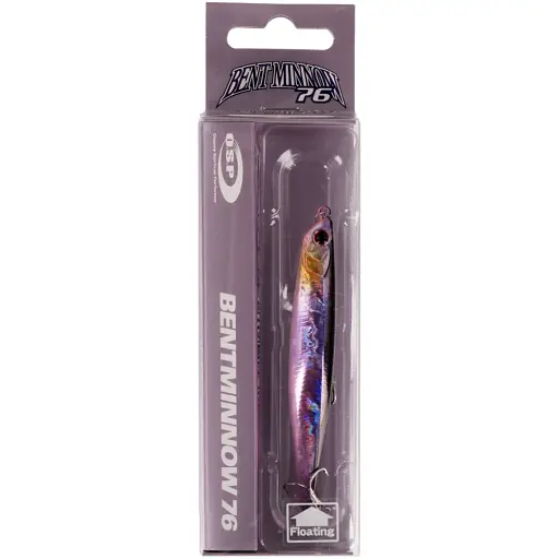 Воблер OSP Bent Minnow 76 F 76 мм 4,3 г PP43 jpn, 0.0-0,5 м - фото 4