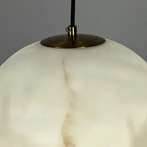 Підвісний світильник-куля з імітацією мармуру Ø 28 см Line F SGJ27-280 - фото 2