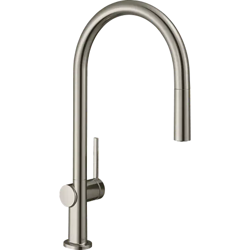 Змішувач Hansgrohe Talis 210 1jet кухонний з витяжним виливом Sbox Stainless Steel 72803800 Нержавіюча сталь - фото 1