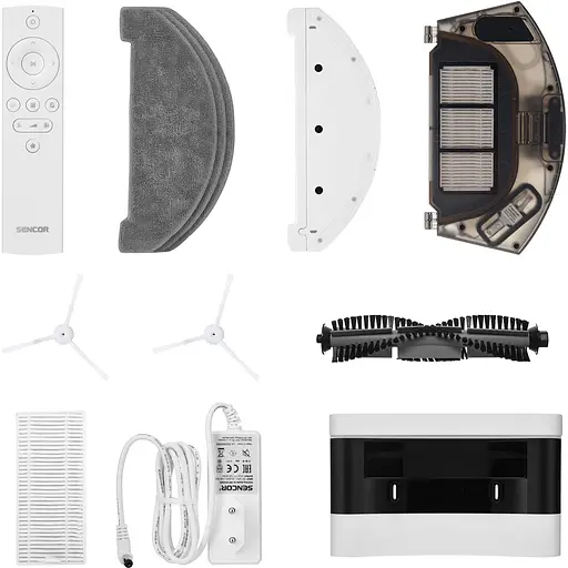 Робот-пылесос Sencor 400 Вт НЕРА белый - фото 2