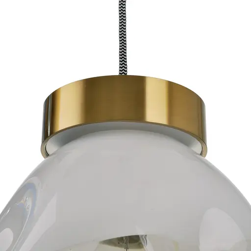Люстра Brille лофт підвісна для кухні E27 60W WH (BR-932S/1) - фото 6