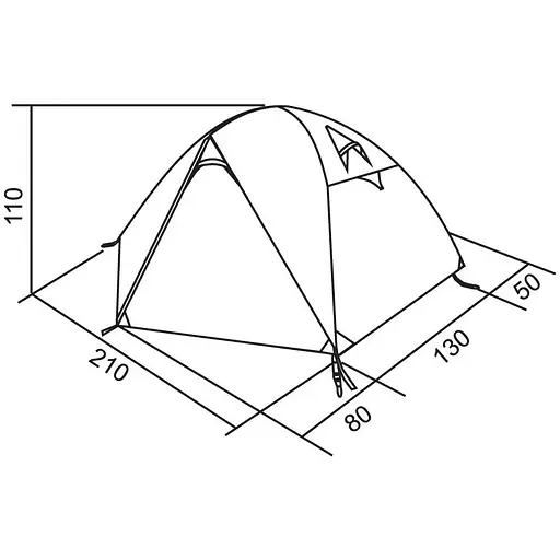 Палатка Red Point Steady 2 Fib - фото 7