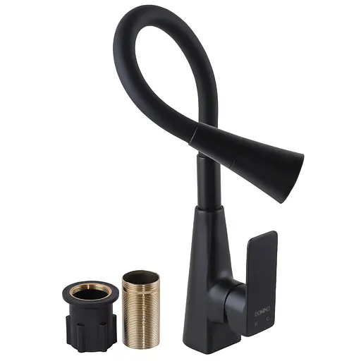 Змішувач для кухні Domino Dionis DDD-203SM-BB Чорний матовий - фото 6