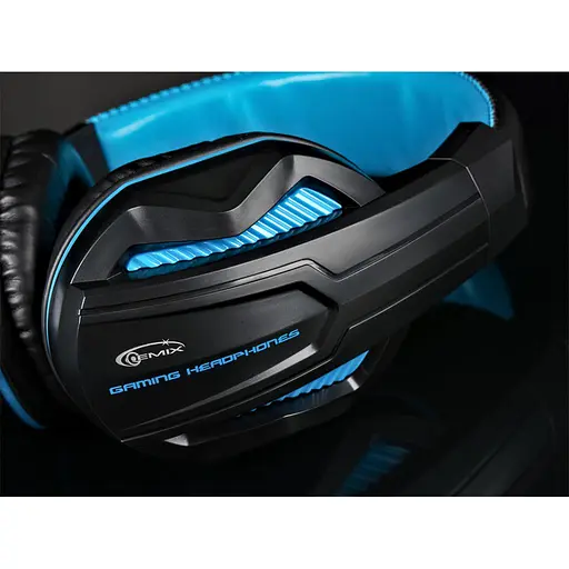 Наушники Gemix W-360 black-blue - фото 8