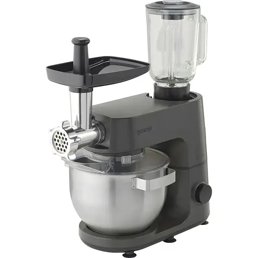 Кухонная машина Gorenje 1000W silver+black - фото 5