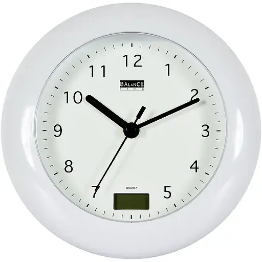 Часы настенные Technoline 506271 Bathroom Clock White (506271) - фото 1