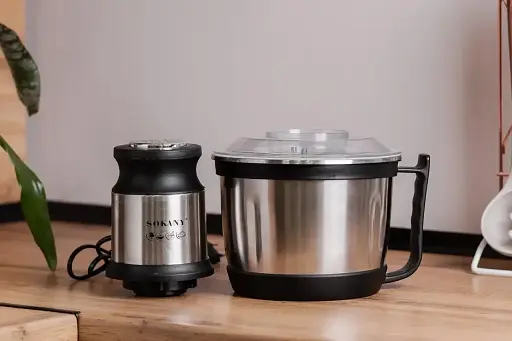 Чопер измельчитель Sokany SK-7027 800 Вт 3 литра 4 лезвия нержавеющая сталь, кухонная мясорубка для продуктов овощей фруктов - фото 5