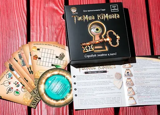 Настільна гра Ingame Quest Квест у коробці: Таємна кімната (укр.) (ВР_ТК) - фото 9