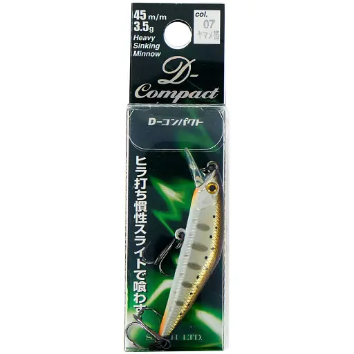 Воблер Smith D Compact 45mm 3.5g #07 Yamame Foil - фото 2