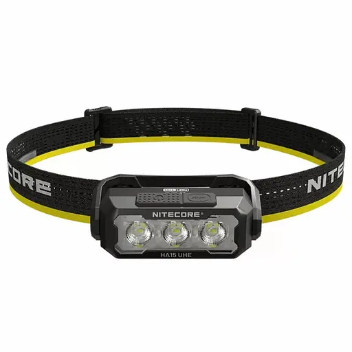 Ліхтар налобний Nitecore HA15 UHE White-Red Led 400 люмен 9 режимів 1xAA/1x14500 (1088-6-1565) - фото 3