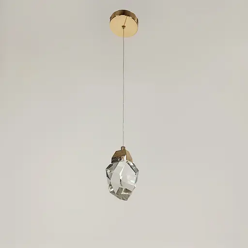 Подвесной светильник с хрустальным рассеивателем 15х8 см | Line F | Арт. A085/1 FGD - фото 8