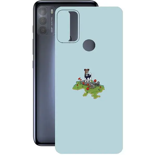 Защитная пленка StatusSKIN для Motorola Moto G50 Корпус Винил Патрон 2 - фото 1