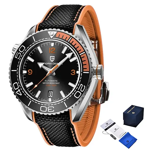 Годинник Pagani Design PD-1679 Silver-Black