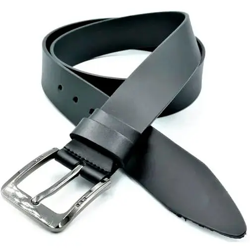 Ремінь шкіряний Weatro чоловічий 3,8х105-125 см acs0027219 - фото 1