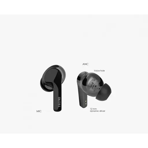 Навушники TWS Tecno Hipods H3 Black (4895180768019) - фото 10