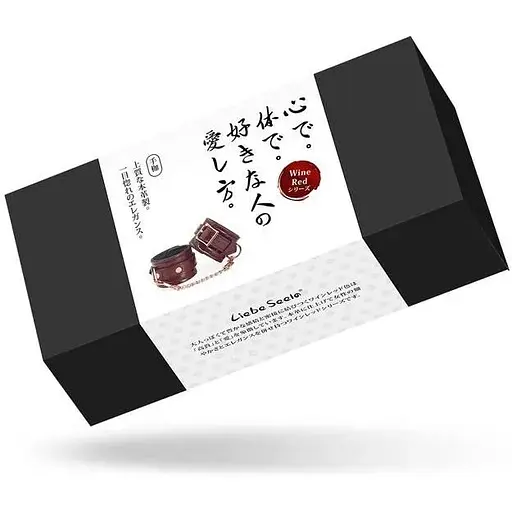 Наручники Liebe Seele Wine Red wirst Cuffs - фото 10