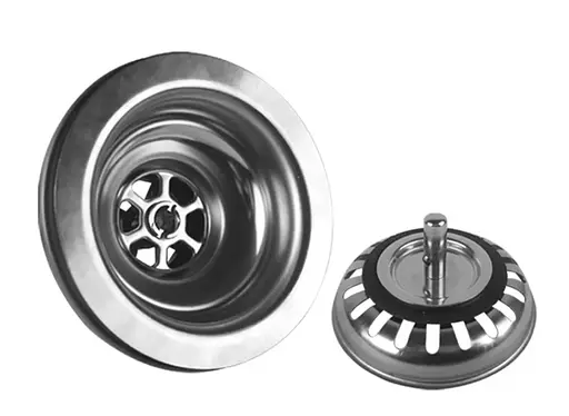 Кухонна мийка гранітна Rea Dag black ZLE-00111, Чорний - фото 4