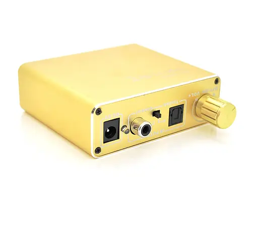 Активный конвертер с Coaxial/SPDIF в аналоговый RCA/Coaxial/SPDIF VEGGIEG F102