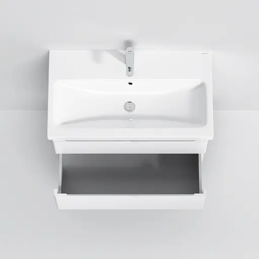 Тумба з умивальником AM.PM Hit підвісна 75 см білий M93A-FHX0752-WC0752WG38 Білий - фото 8