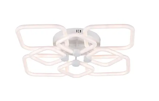 Припотолочная люстра G 2589/4+4 WT 144W