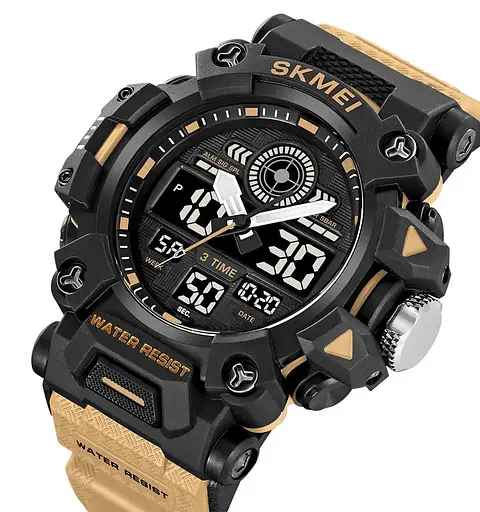 Годинник чоловічий наручний спортивний Skmei 2226 Хакі - фото 3