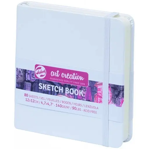 Блокнот для графіки Royal Talens Art Creation 12х12 см 140г/м2 80л білий - фото 1