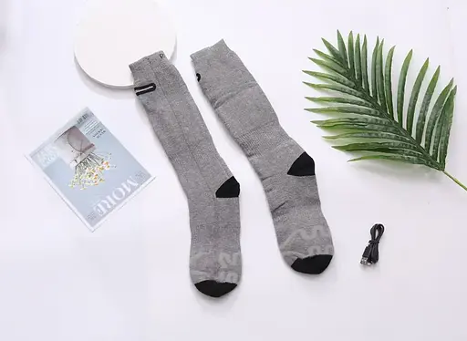 Шкарпетки з підігрівом ZBHSWZ01 без блоку живлення 38-44р. (Сірі) - фото 5