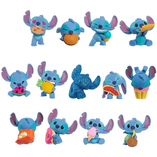 Фігурка-сюрприз Stitch Стіч зі смаколиками 46288 серії Feed Me у капсулі іграшка 4 см - фото 2