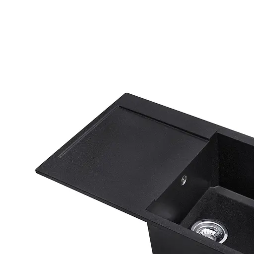 Кухонна мийка гранітна Kroner KRP Komposit GRB-7850 CV031064, Графит - фото 5