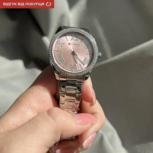 Часы женские наручные Curren Silvia (Серебристый) - фото 5