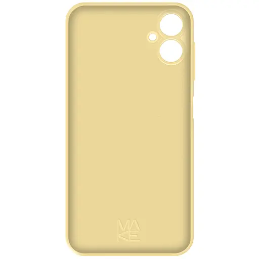 Чохол Make Samsung A06 Silicone Gold - фото 2