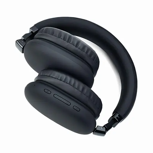 Навушники TM-087, Bluetooth дальність дії до 10 м, 20 Гц - 20 000 Гц, пластик, м’які амбушюри, чорні - фото 4